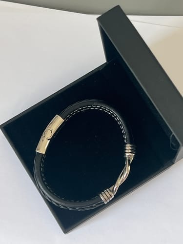 Customer photo review of „Für meinen Sohn“ graviertes Armband