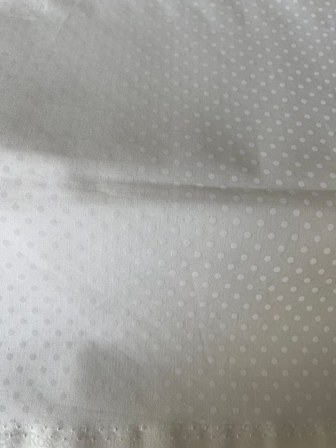 Customer photo review of Polka Dot Rose & Hubble Cotton Poplin Fabric