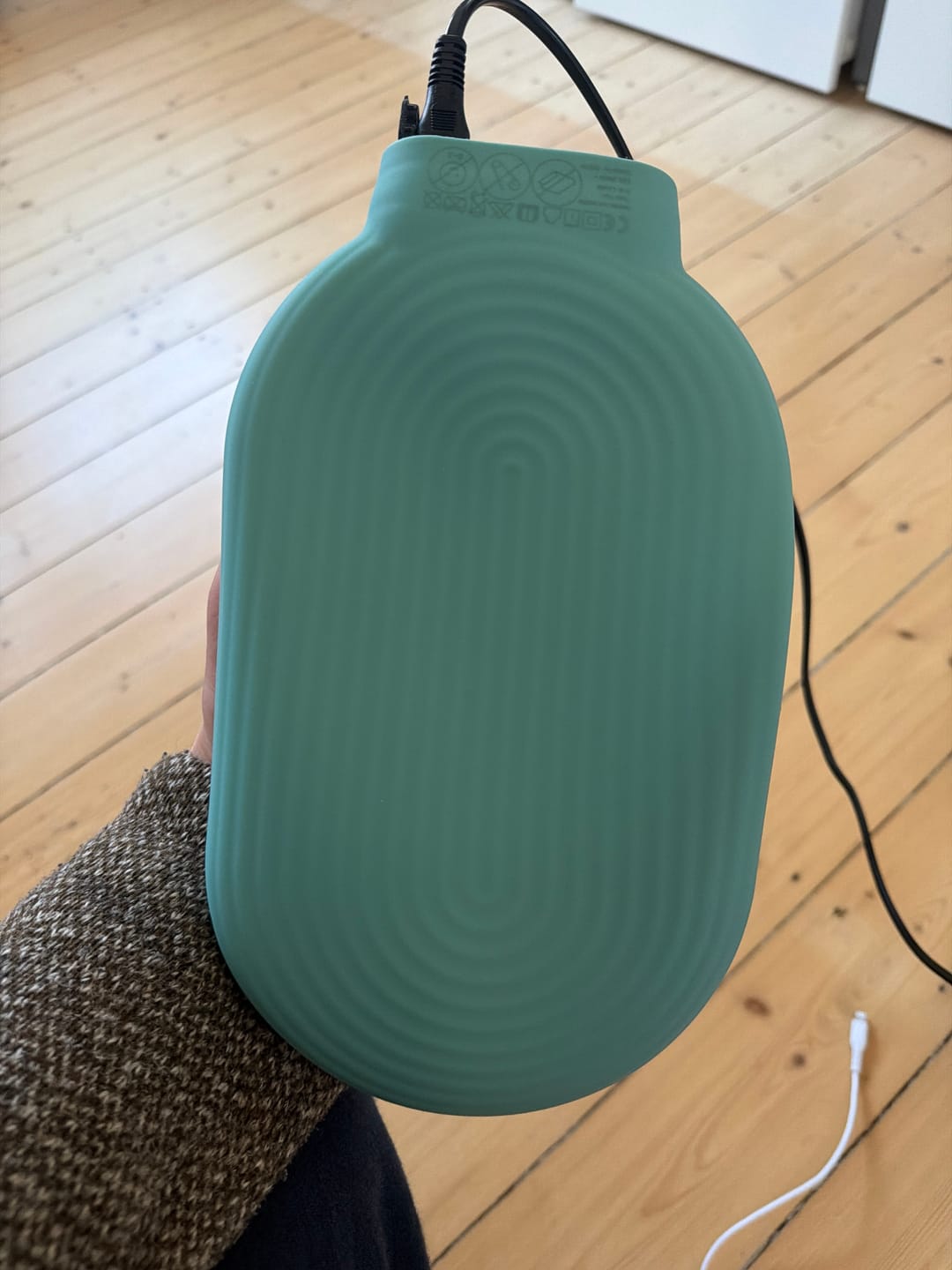 Customer photo review of Vaerm – erste elektrische Wärmflasche mit echtem Wärmflaschengefühl