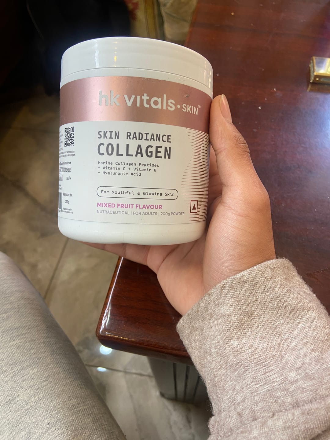 Customer photo review of HealthKart - Skin Radiance Collagen
