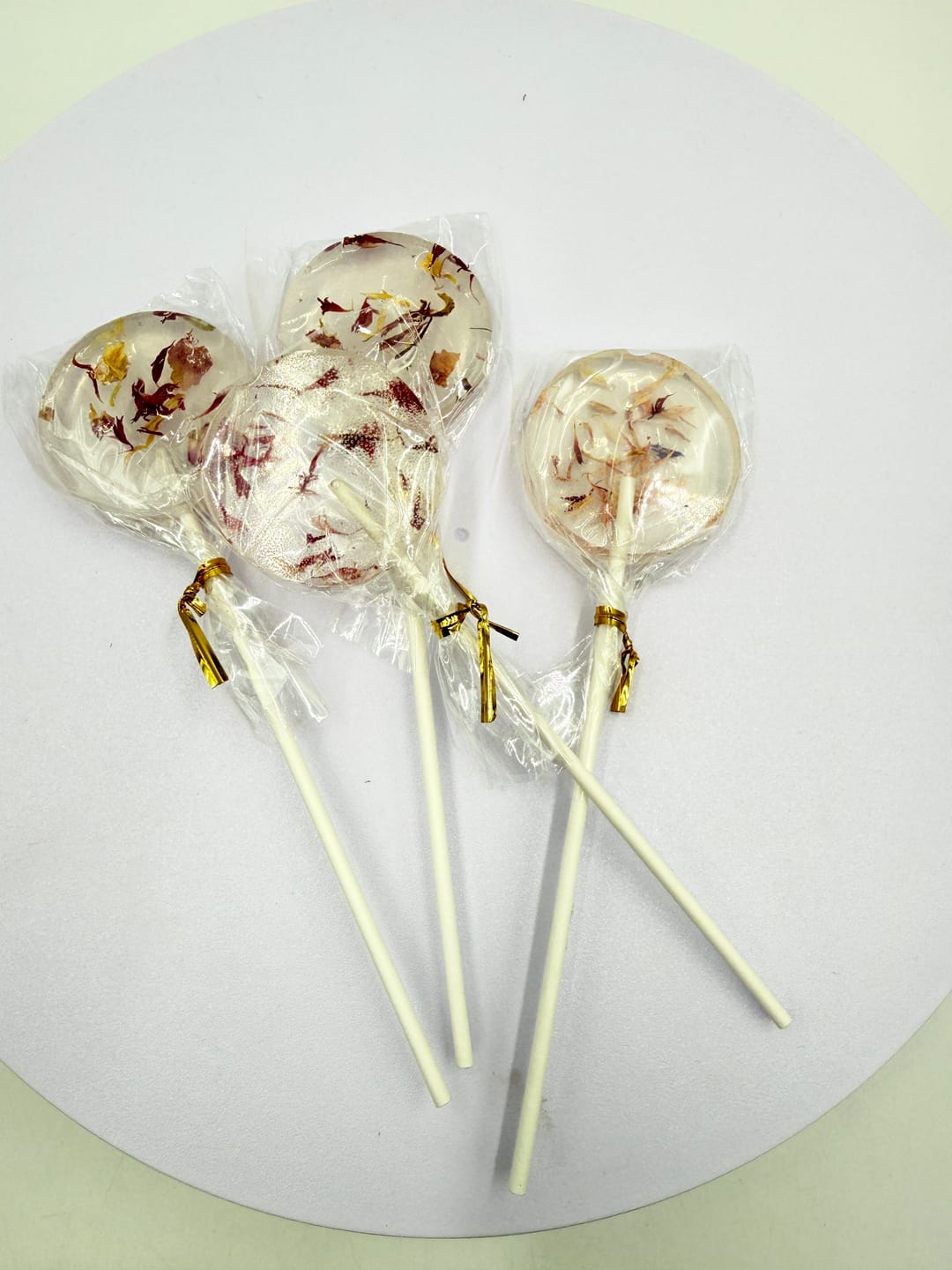 Customer photo review of 5x gratis Flowerpops / Blütenlollis – Bonus für Marketing-Einwilligung
