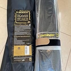 Customer photo review of GXMMAT Large Exercise Mat 6'x4'