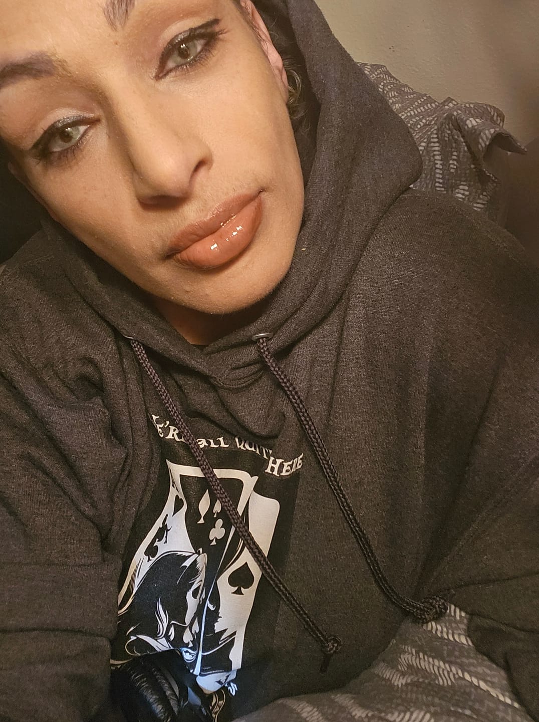 Customer photo review of Hidrocor Quartz Blue Gray Prescription Colored Contact Lenses