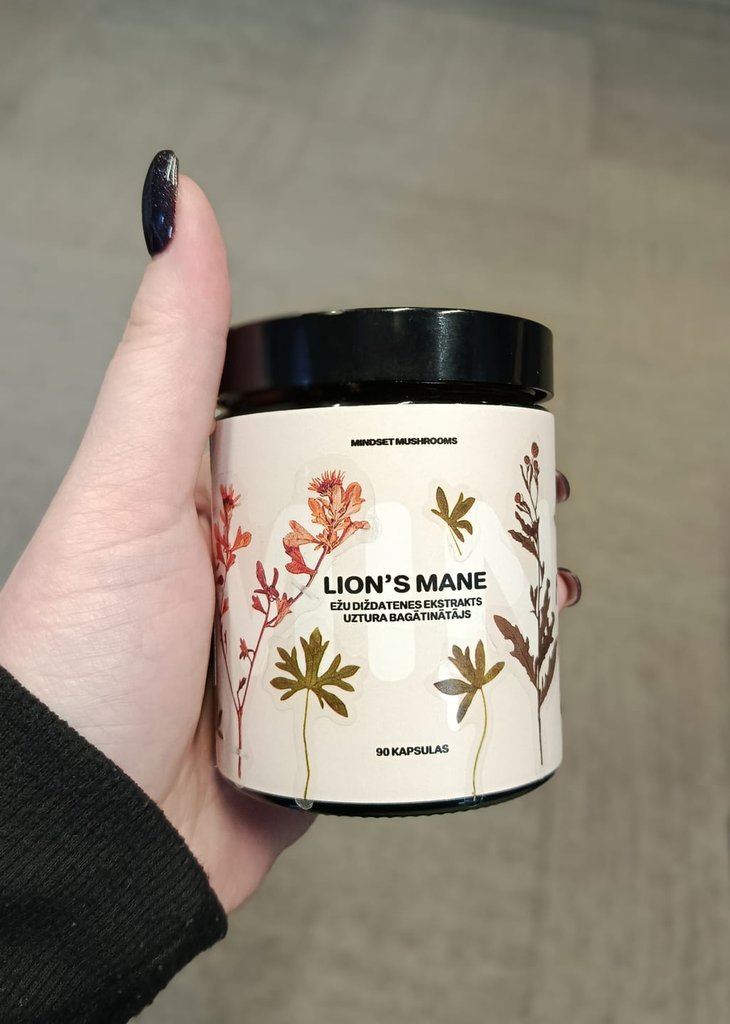 Customer photo review of Lion’s Mane ekstrakts - 90 kapsulas