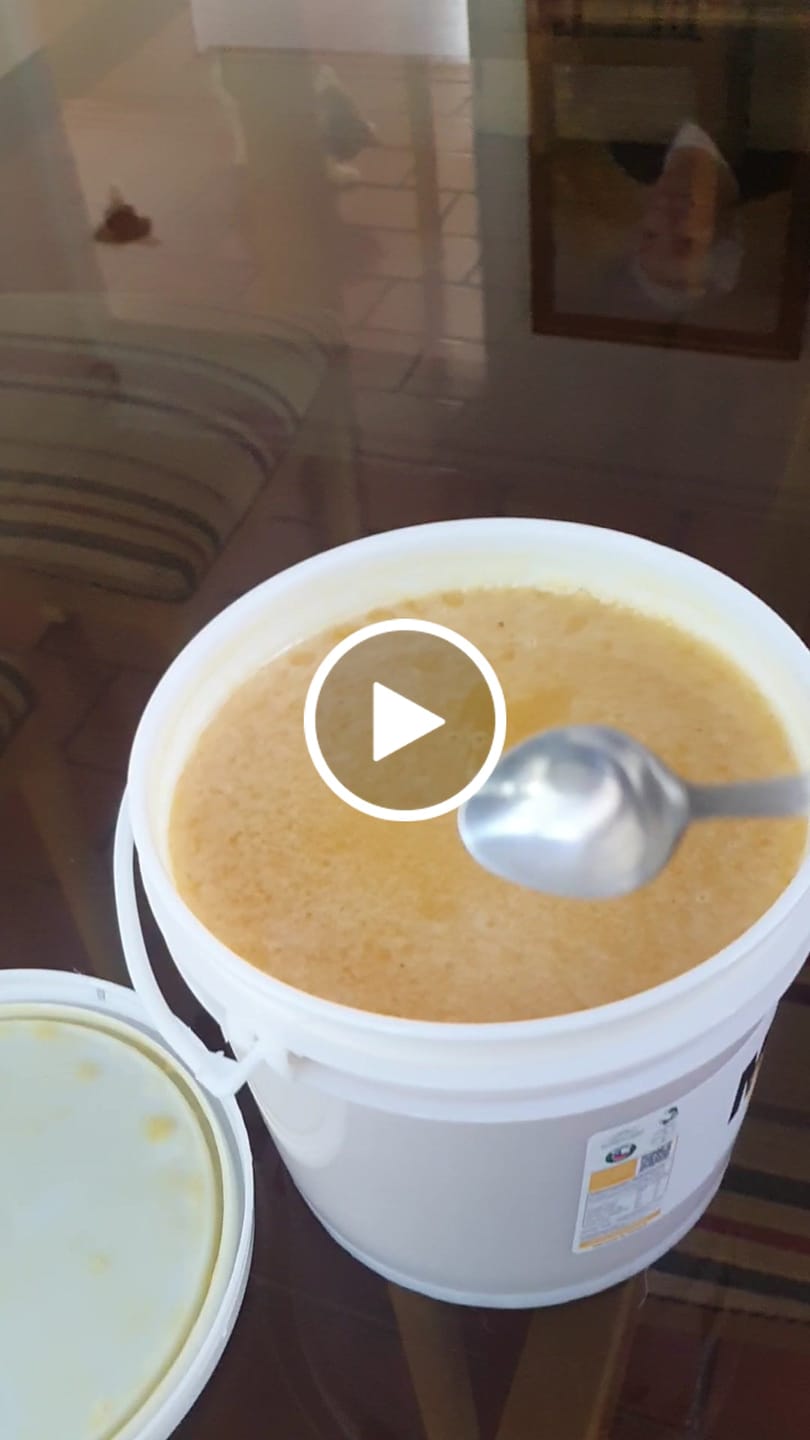 Customer video review of Balde Miel de Ulmo 5,6 kg