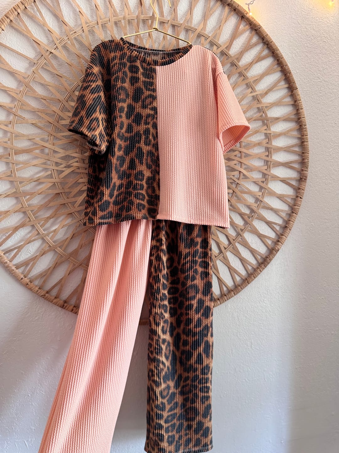 Customer photo review of Jacquard Double Knit Rib Stretch Fabric - KNT4463