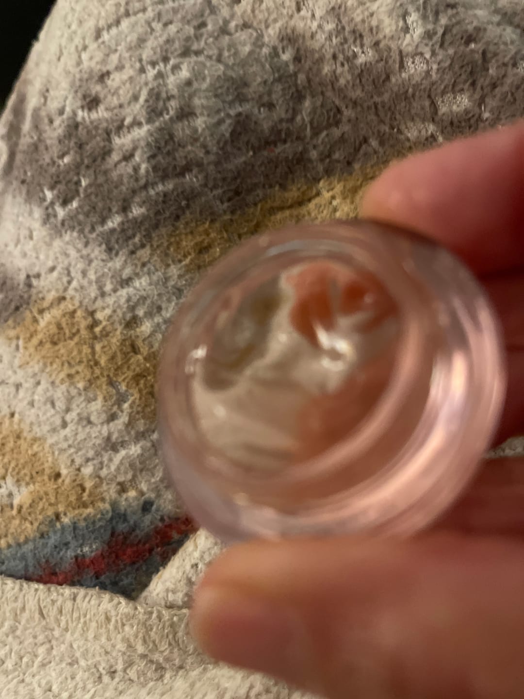 Customer photo review of PDRN collagen lip mask Glazed jelly
