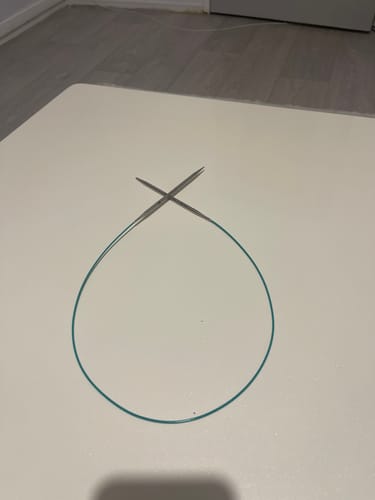 Customer photo review of KnitPro Mindful Fixed Circular Needle
