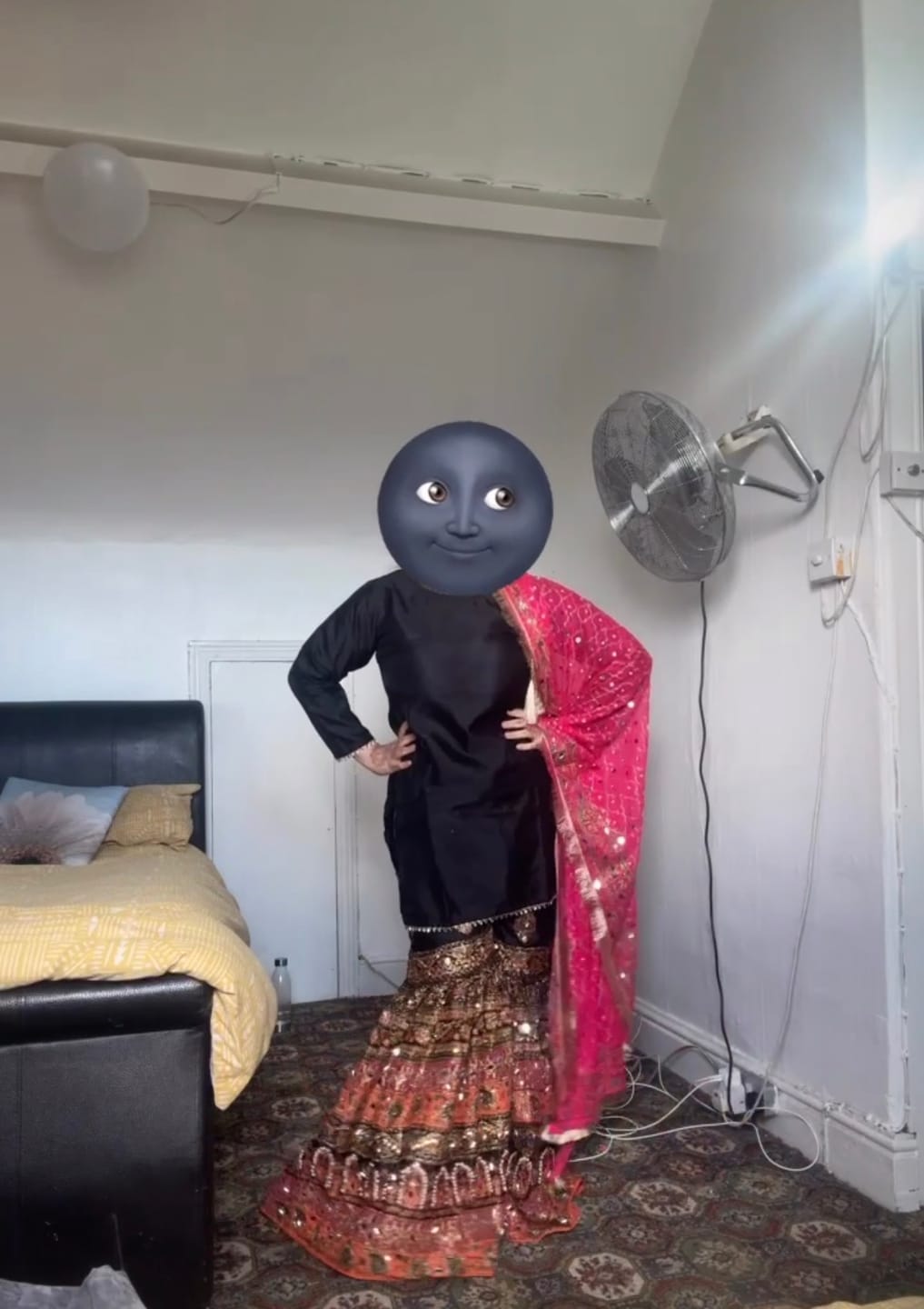 Customer photo review of SRB9961 - SABA - Sehrish.B Designer Mendhi Suit