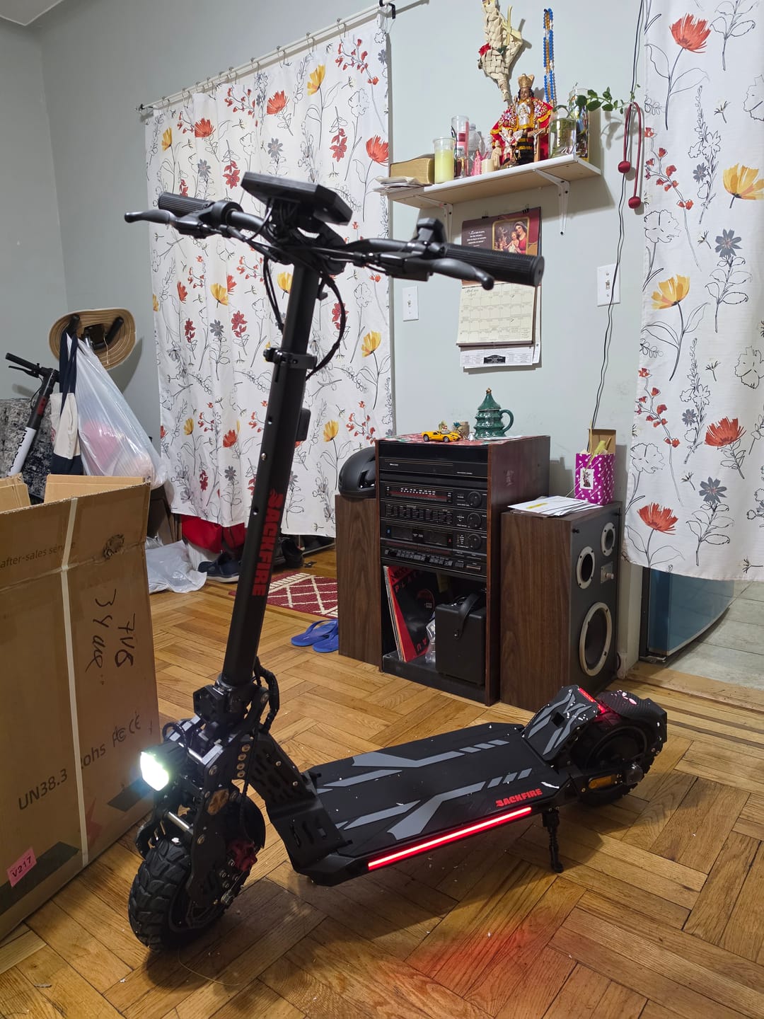 Customer photo review of Backfire M8 Electric Scooter with GPS and Samsung Battery