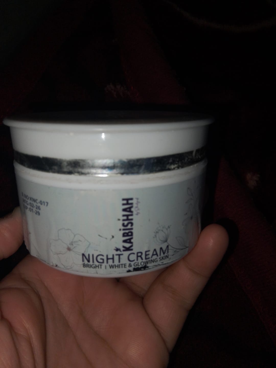 Customer photo review of Full Body Brightening Cream