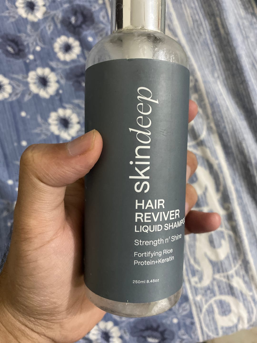 Customer photo review of HAIR REVIVER - Rice Protein Liquid Shampoo