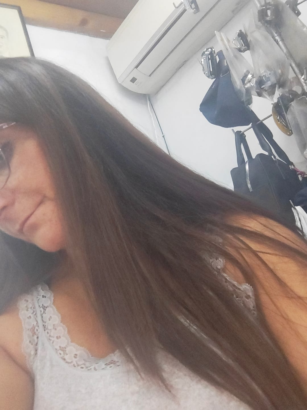 Customer photo review of Ampolla Capilar Reparación Semi Di Lino Bonmetique