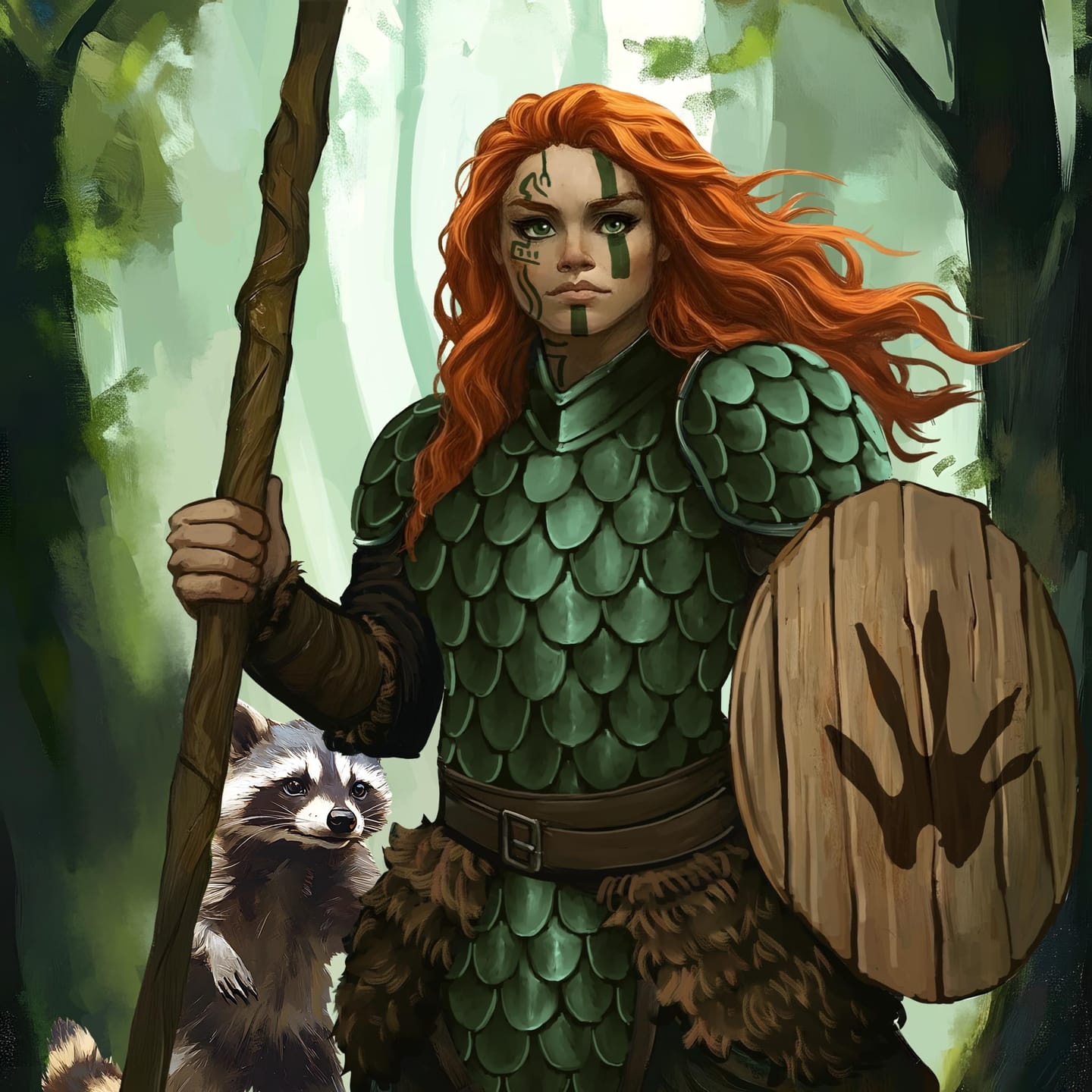 Customer photo review of Game Character Portrait