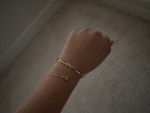 Customer photo review of Amelia Star Bangle