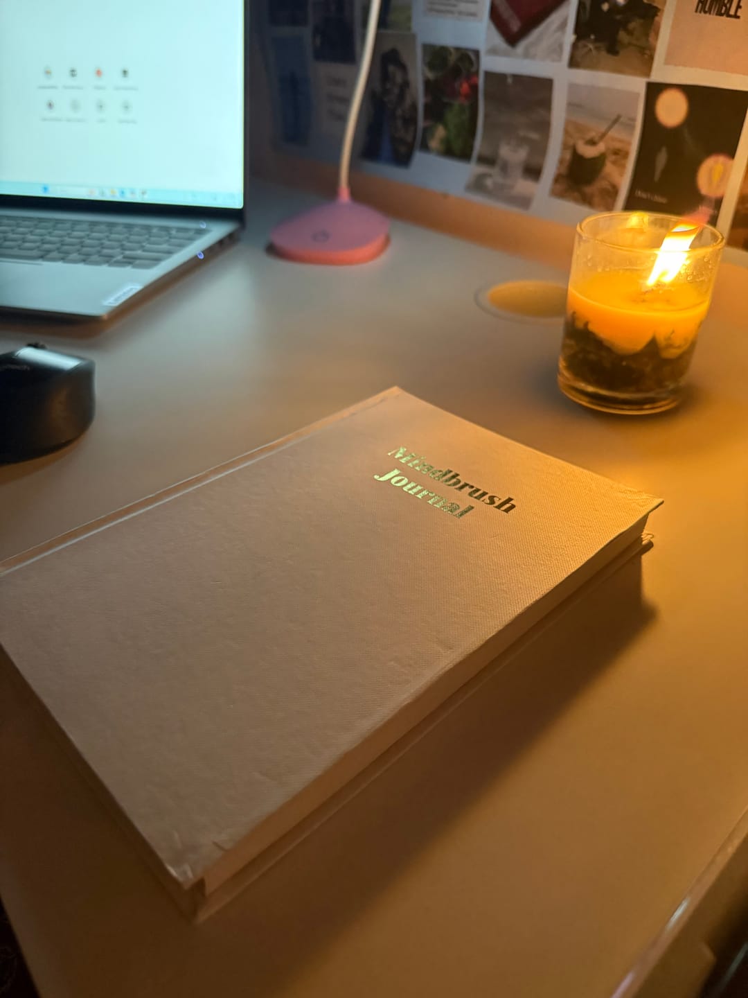 Customer photo review of Mindbrush Journal – A Daily Practice for Gratitude and Mental Wellbeing