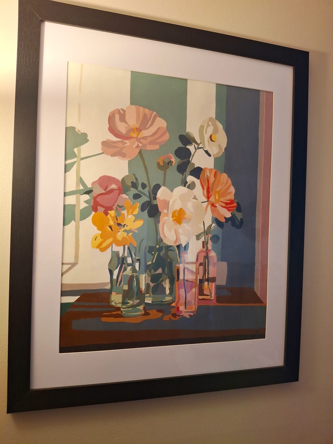 Customer photo review of Beauty in glass | Paint by Number