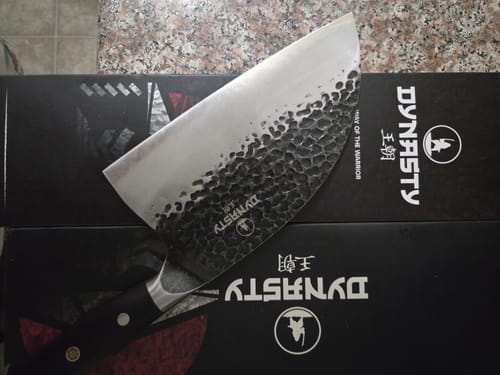 Customer photo review of Dynasty Series Warrior Knife Set