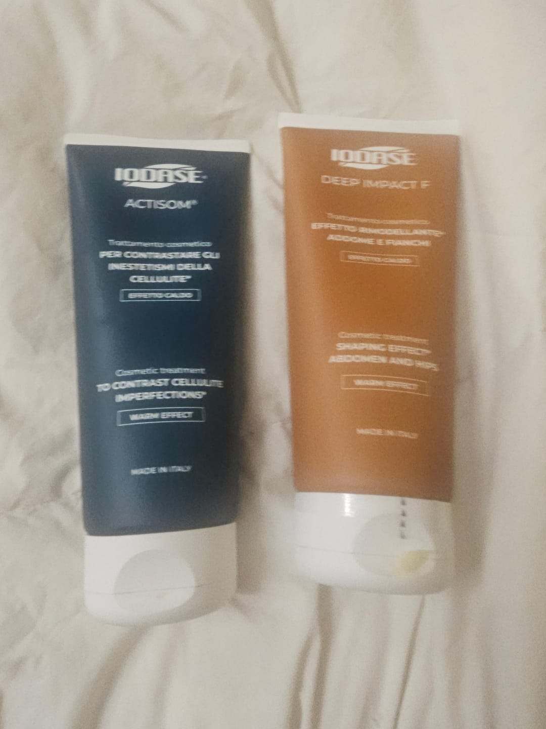 Customer photo review of Crema rimodellante addome e fianchi