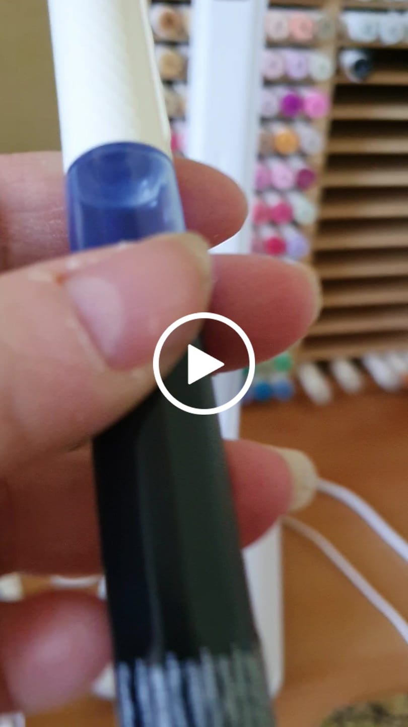 Customer video review of Ohuhu Marker Ink BV38 / B290 / PB1 Refill for Alcohol marker