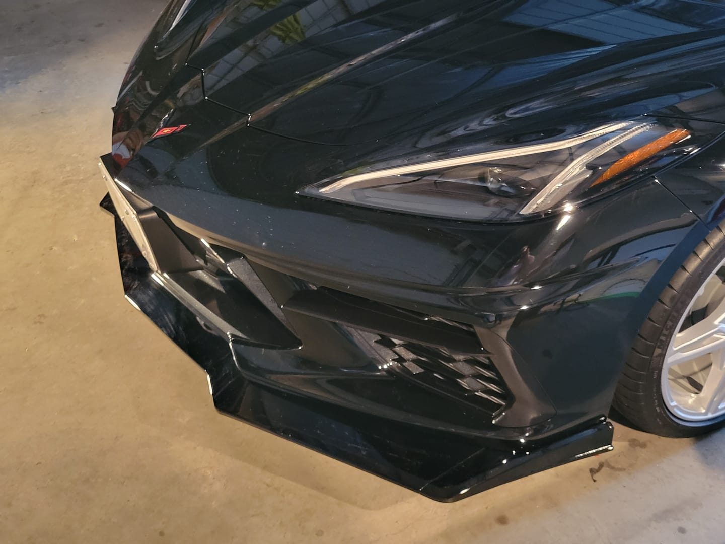 Customer photo review of Corvette C8 Stingray Front Splitter [Z51 Package]