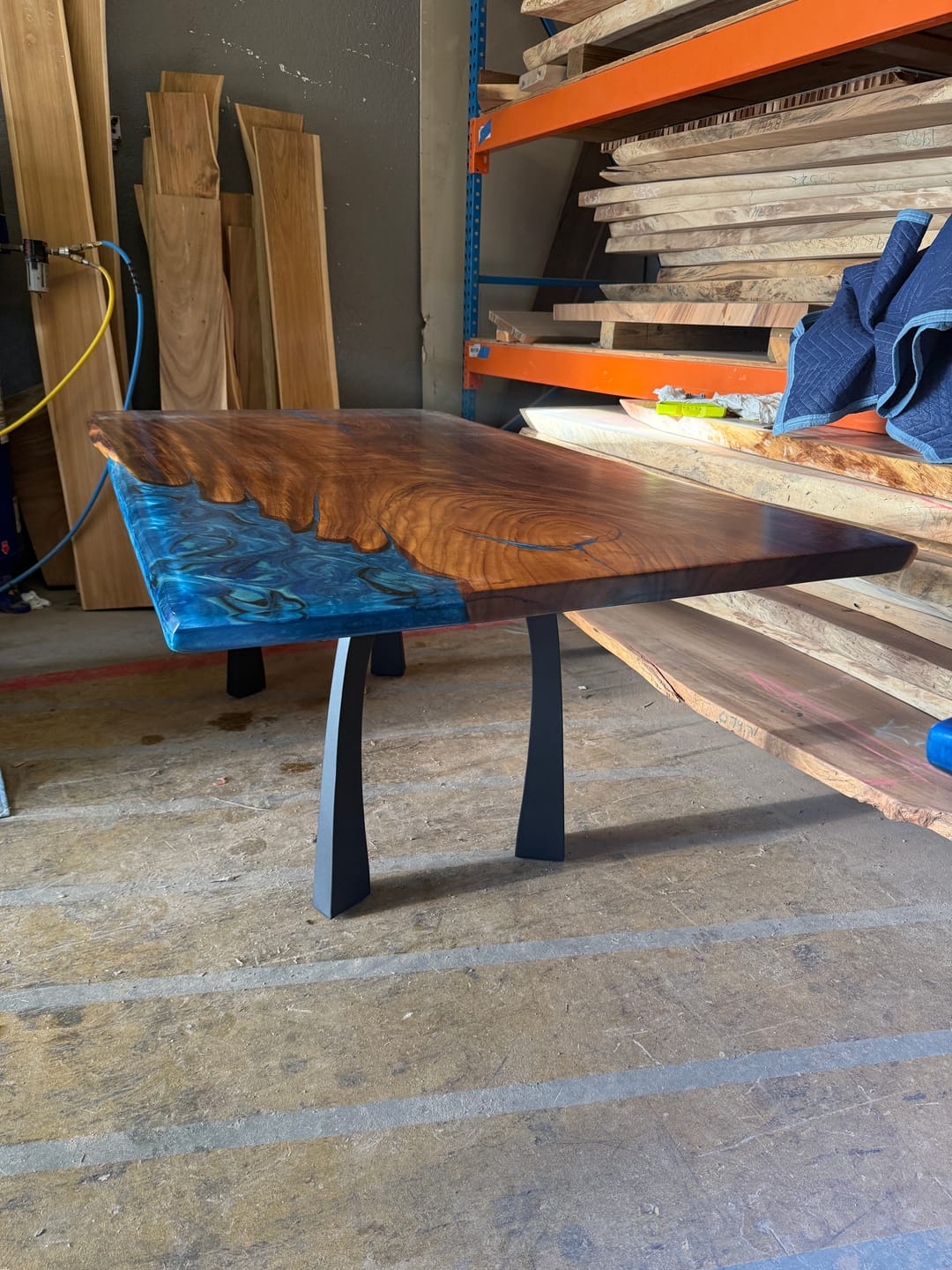 Customer photo review of Bench Legs 116 Nura 16.2" H Minimalist Modern Style