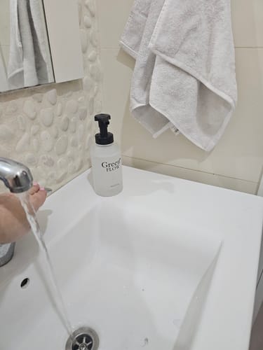 Customer photo review of בקבוק סבון ידיים רב פעמי