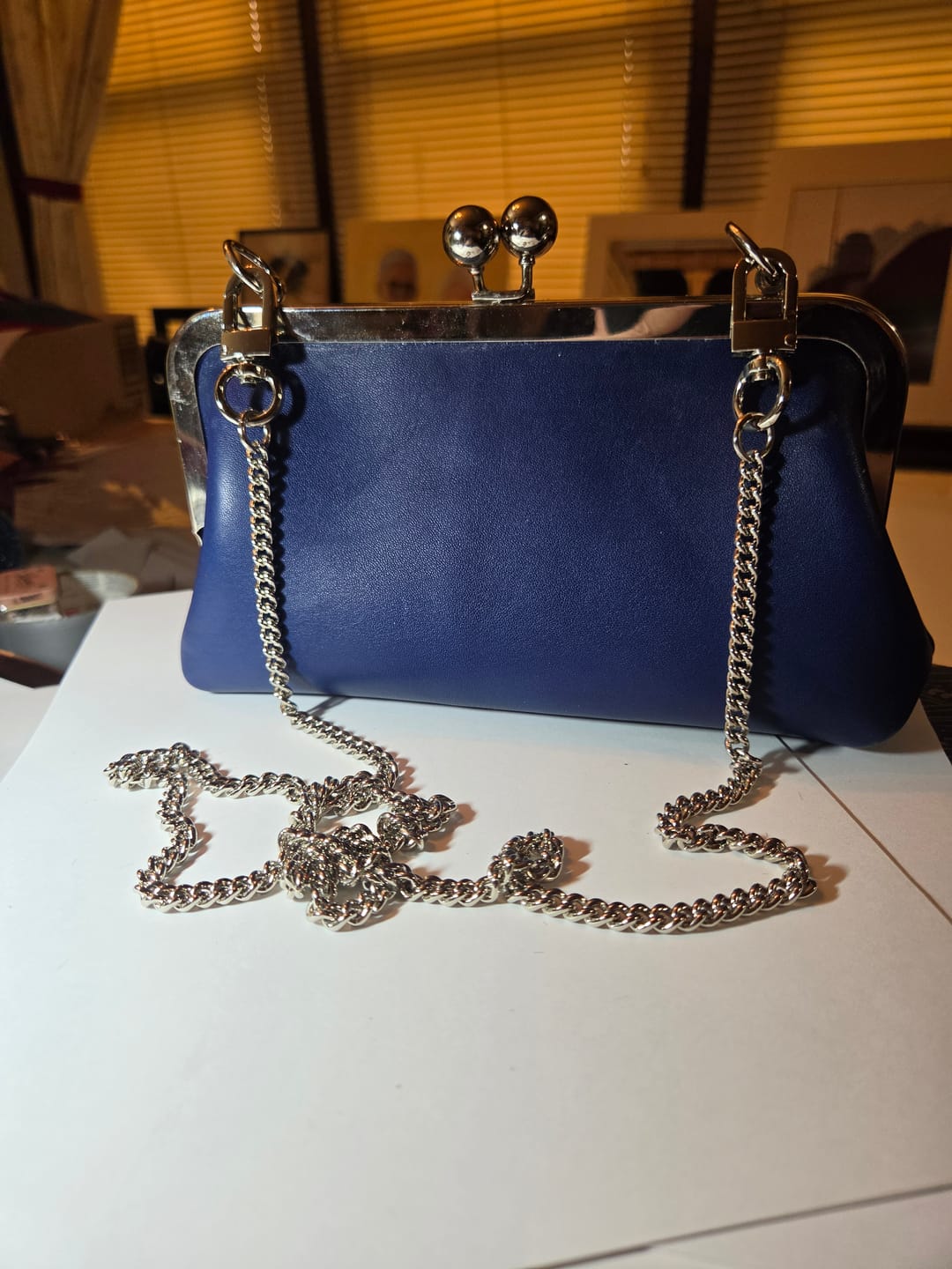 Customer photo review of Lamb Nappa, 2 oz - Berry Blue