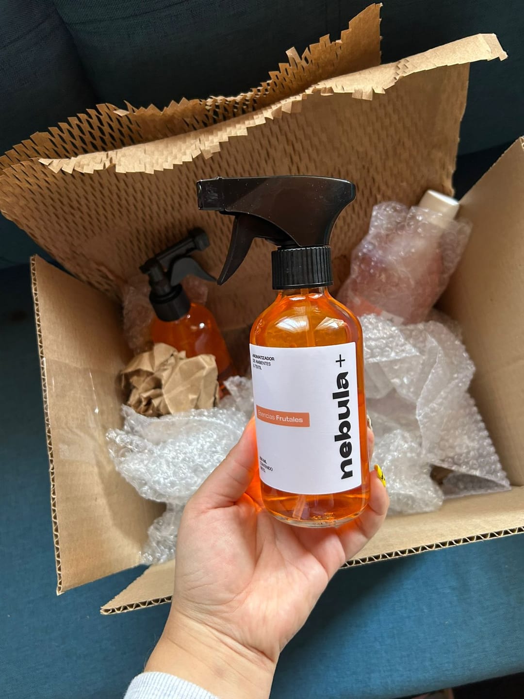 Customer photo review of Pack Home Spray 250ml + Recarga 500ml · A elección · Nebula+