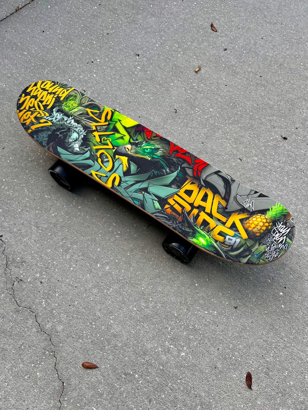 Customer photo review of CYBER ELECTRIC SKATEBOARD CONVERSION KIT