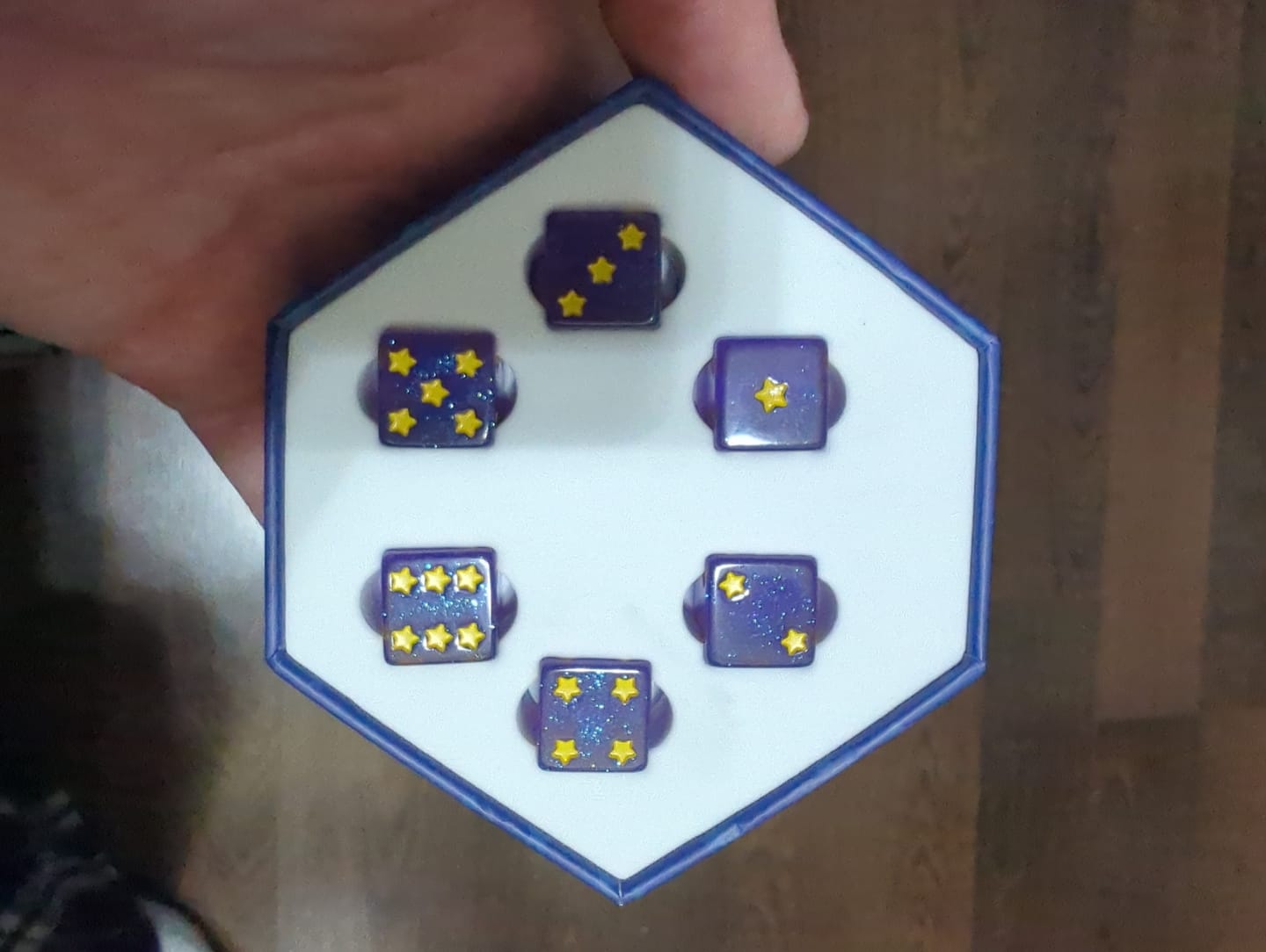 Customer photo review of PRE-ORDER | Resin d6 Dice Set | Wizard101 x Misty Mountain Gaming