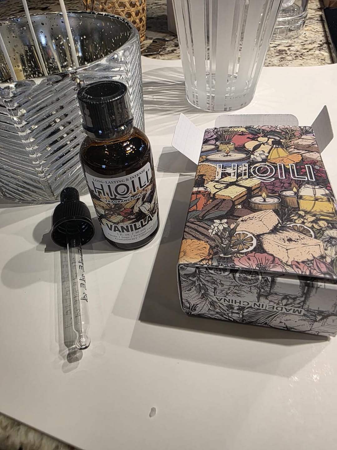 Customer photo review of Vanilla Fragrance Oil