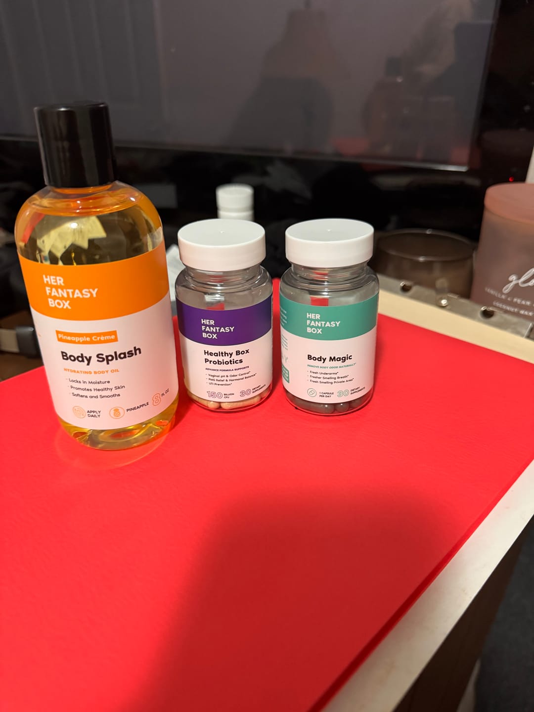 Customer photo review of The Everything Bundle - Total Hygiene Body Care Kit
