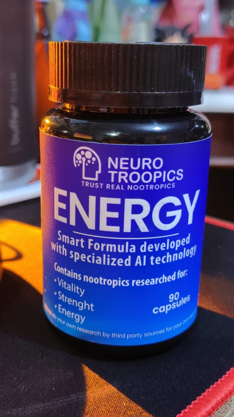 Customer photo review of Neurotroopics  Energy premium