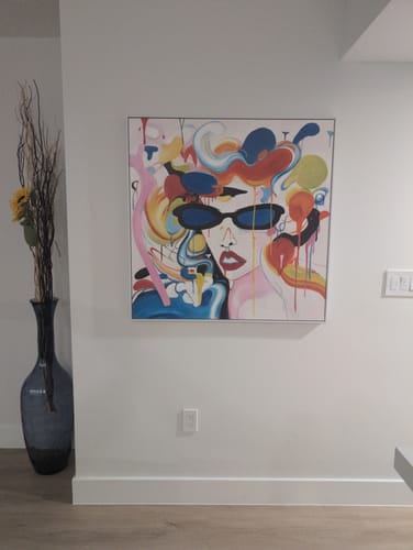 Customer review photo for Pop Art Canvas #PAC022