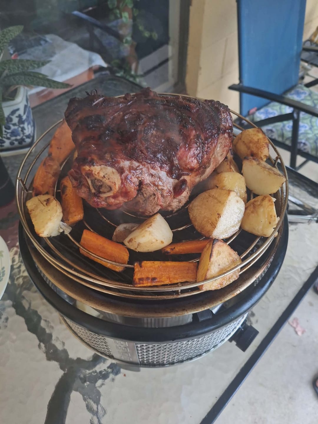 Customer photo review of COBB Grill Gas+ Bundle (LPG)