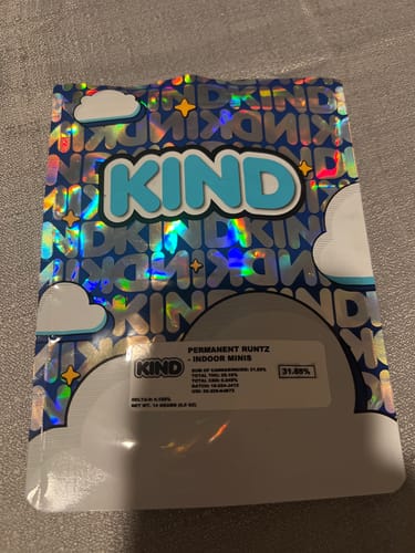 Permanent Runtz Indoor - 14 Grams Minis - Indica photo review