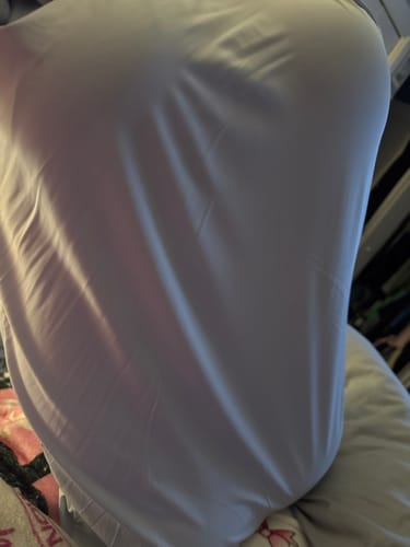 Customer photo review of Mellow Cooling Pillowcases (2-Pack)