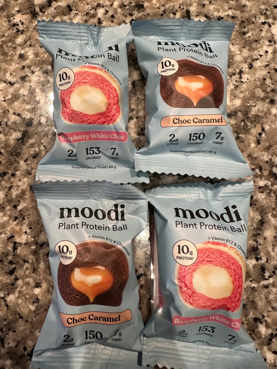 Customer photo review of Choc Caramel Plant Protein Ball