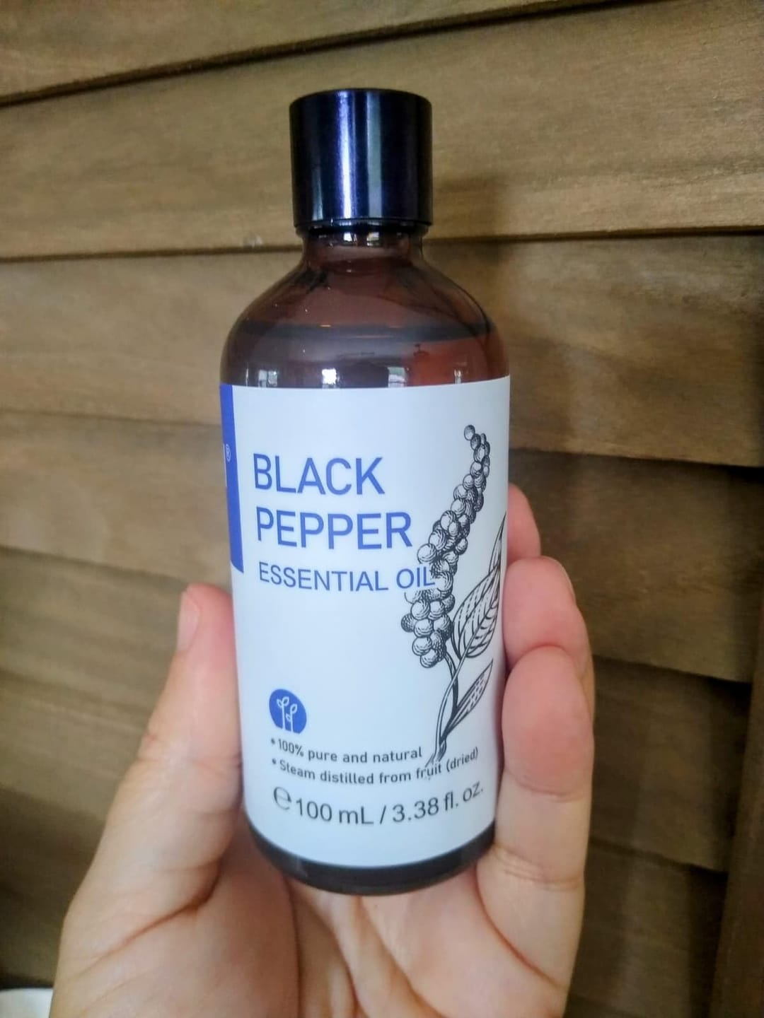 Customer photo review of Black Pepper Essential Oil