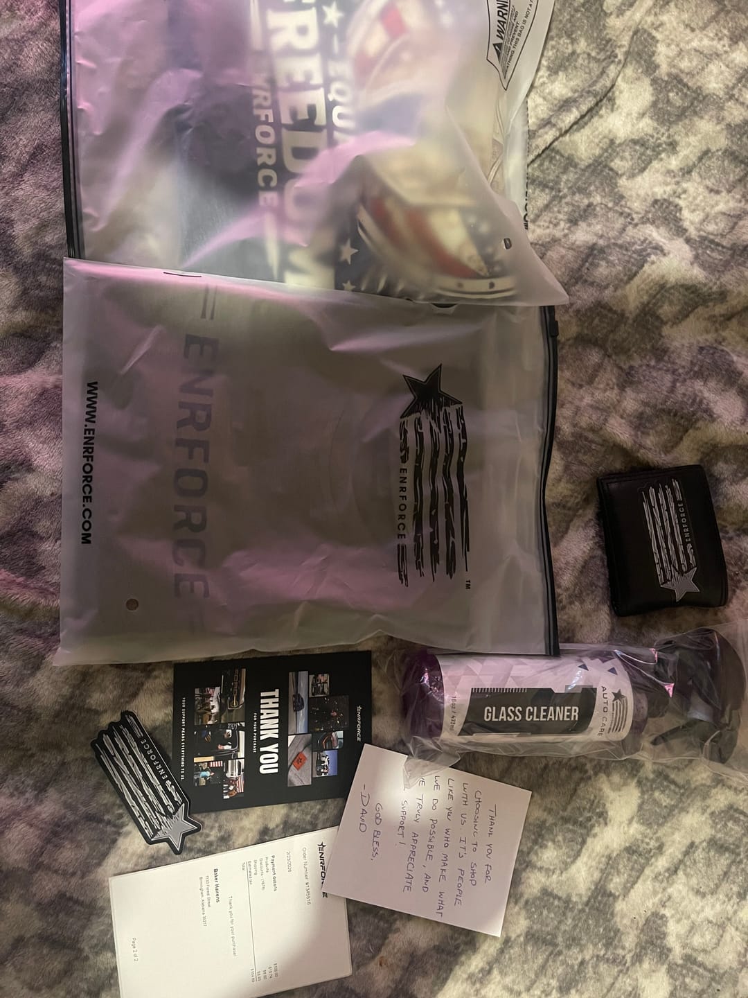 Customer photo review of Glass Cleaner - Auto