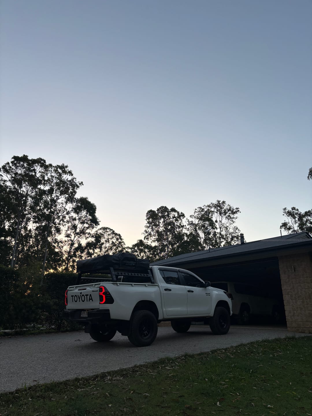 Customer photo review of Aftermarket LED Tail Lights for Toyota Hilux N80 (2016-2025)