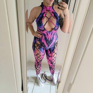 Customer photo review of Nelo Angelo Criss-Cross Jumpsuit
