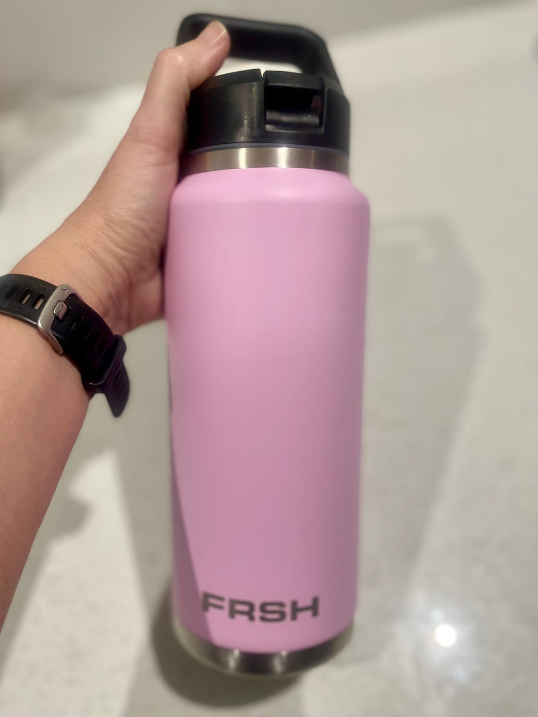 Customer photo review of 1000ml Bottle - Sip Lid
