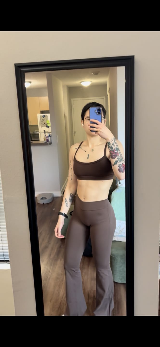 Customer photo review of W215 Vital Flare Pants