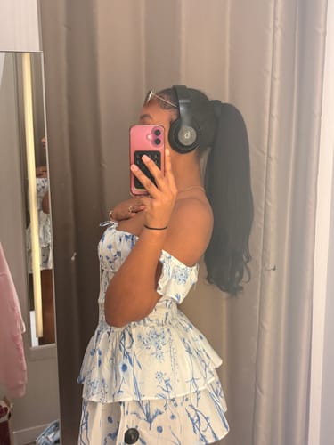 Customer photo review of InvisiLuxe Ponytail