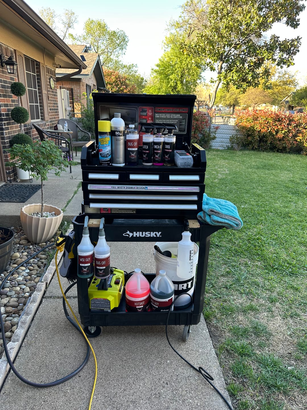 Customer photo review of Shine Supply 32oz. Labels