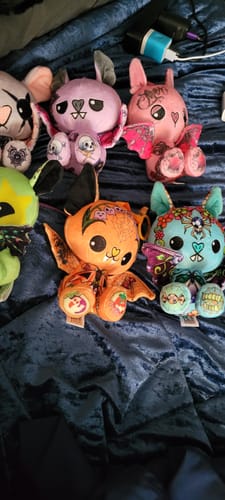 Customer photo review of Batties Plush Pendant Blind Box