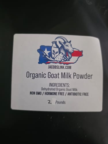 Customer photo review of Organic Goat Milk Powder