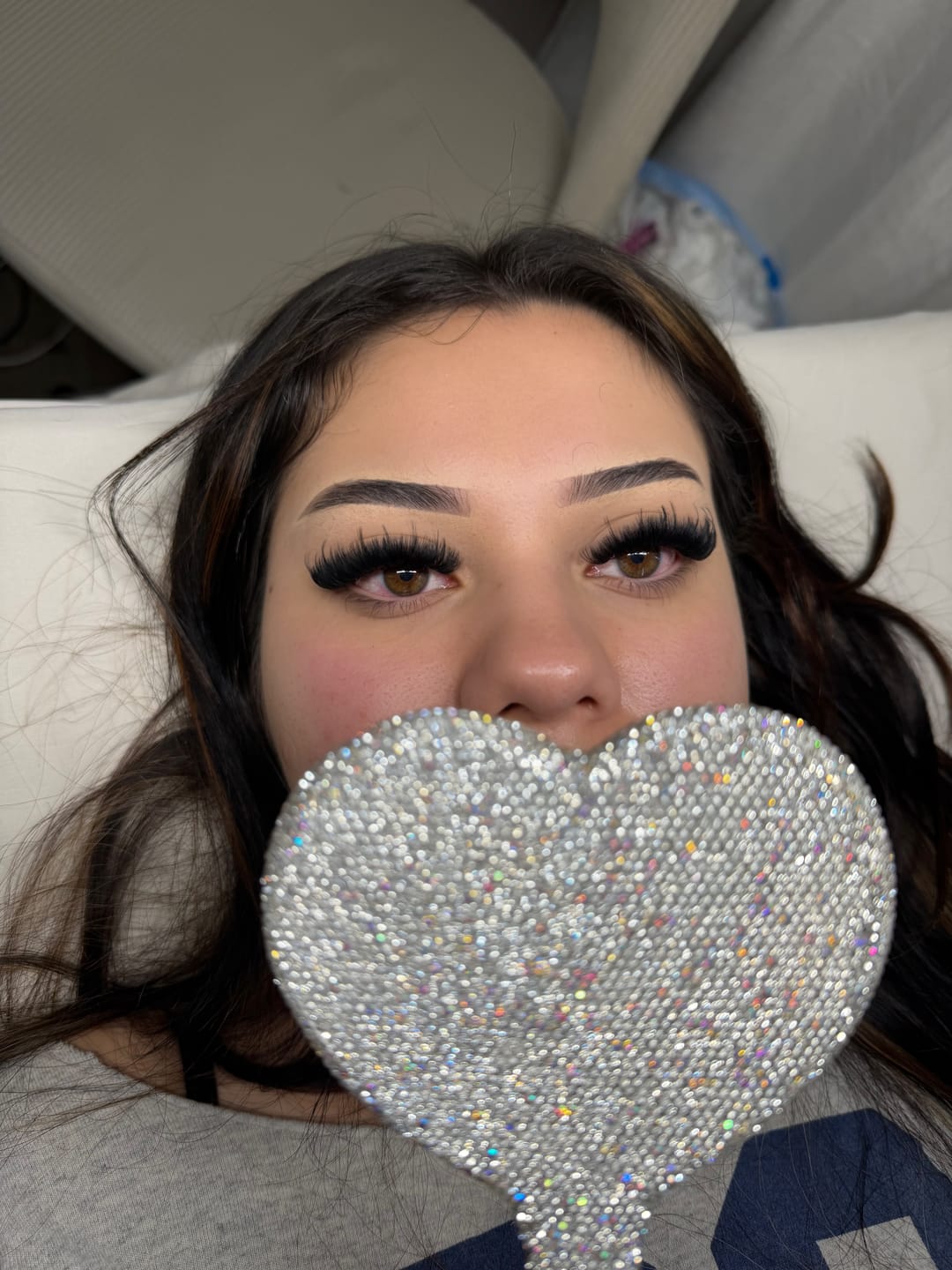 Customer photo review of VEYESINC Cashmere Lashes - 0.03MM